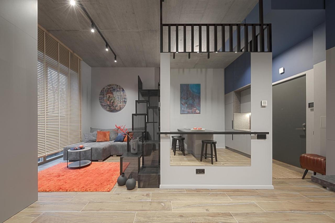 Ivis House Modern Apartment In Vilnius Old Town With Balcony VNO Esterno foto