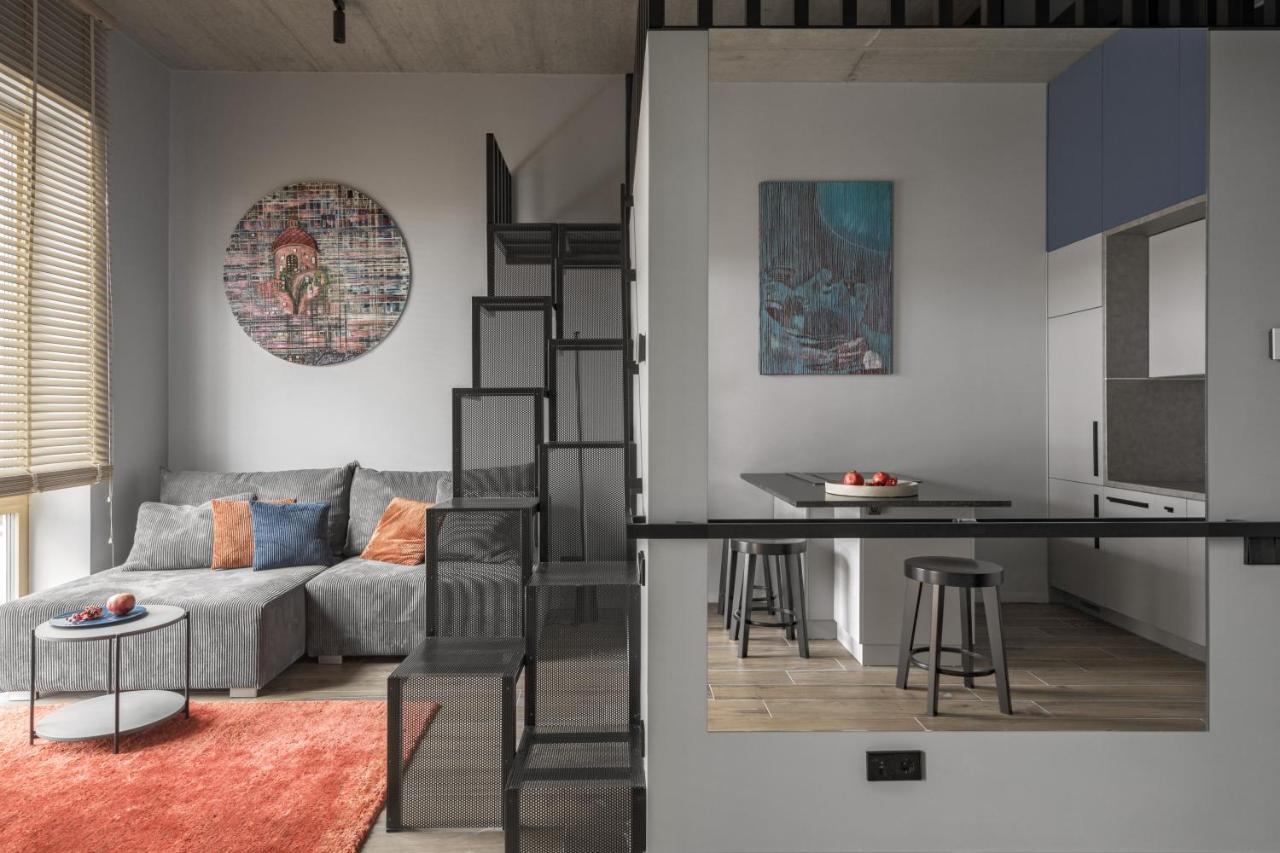 Ivis House Modern Apartment In Vilnius Old Town With Balcony VNO Esterno foto